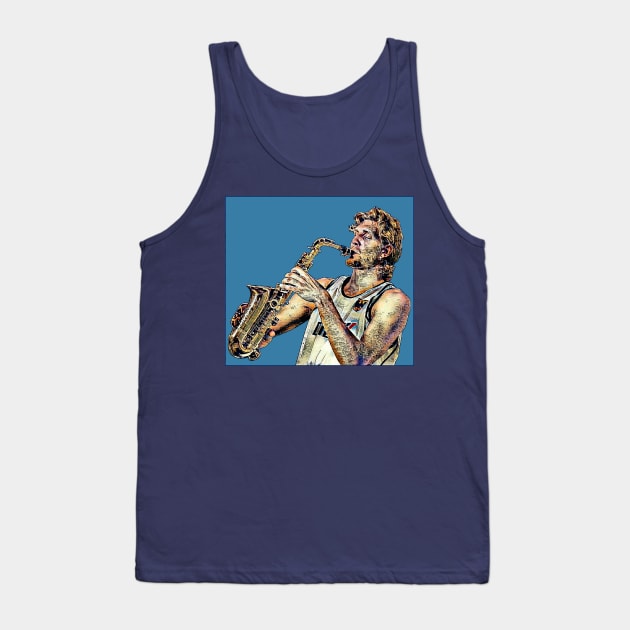 Saxophone Tank Top by HoopDynastees